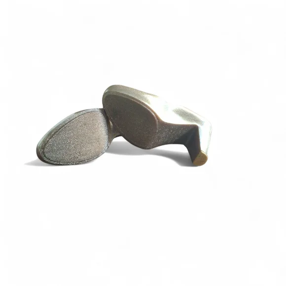 Melissa Shimmering Gold Heels - Picture 4 of 4